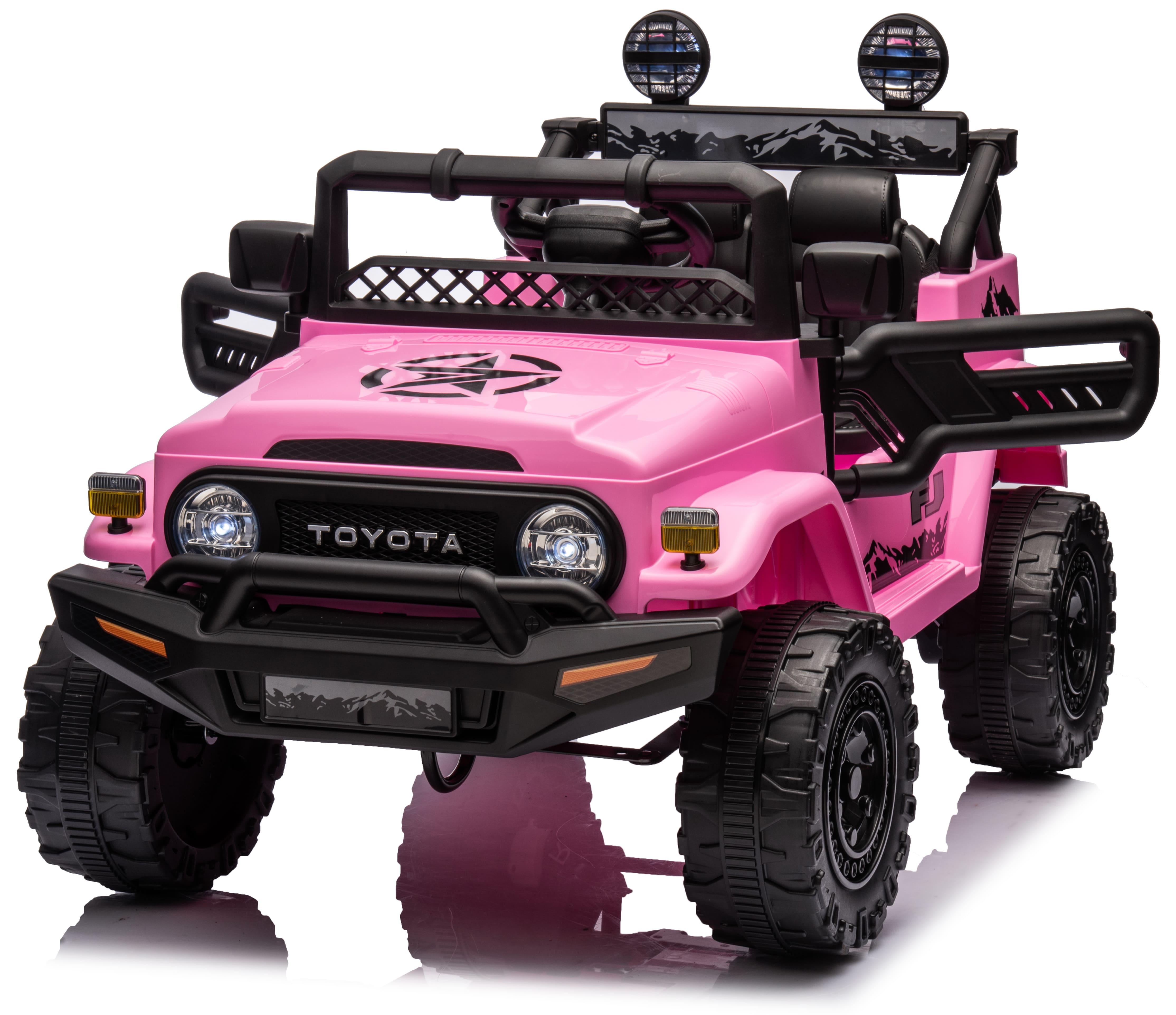 Електромобіль дитячий Toyota FJ Cruiser Рожевий (9901) - фото 5 Електромобіль дитячий Toyota FJ Cruiser Рожевий (9901) - фото 5