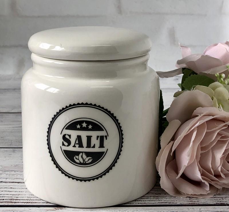 Емкость ВonaDi BlackWhite Соль 700 мл (4548SL)