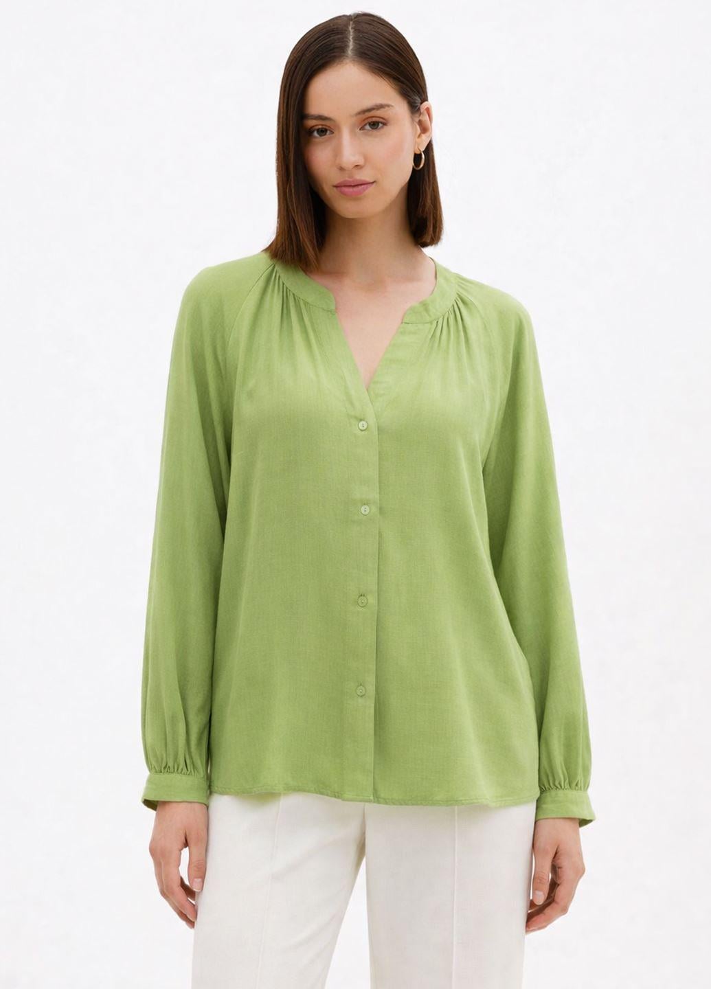 Блузка женская Tom Tailor 2XL Зеленый (TT-00253-BLO-16) Блузка женская Tom Tailor 2XL Зеленый (TT-00253-BLO-16)
