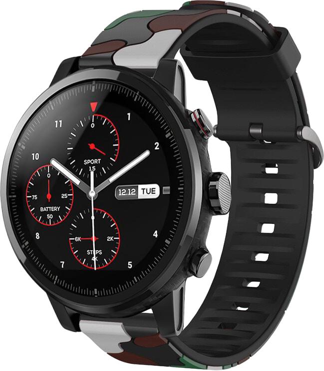 Ремешок Tactic Camouflage для Amazfit Stratos Brown (32944-30) - фото 1 Ремешок Tactic Camouflage для Amazfit Stratos Brown (32944-30) - фото 1