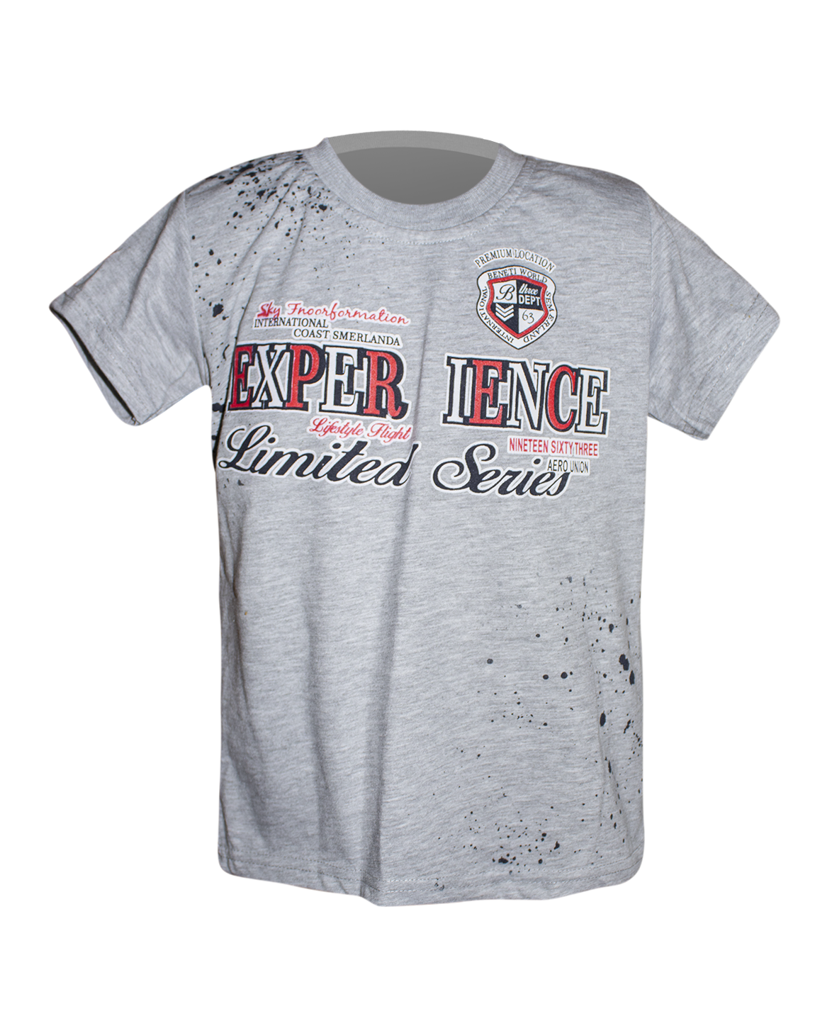 Футболка для хлопчика Exper 122 Сірий