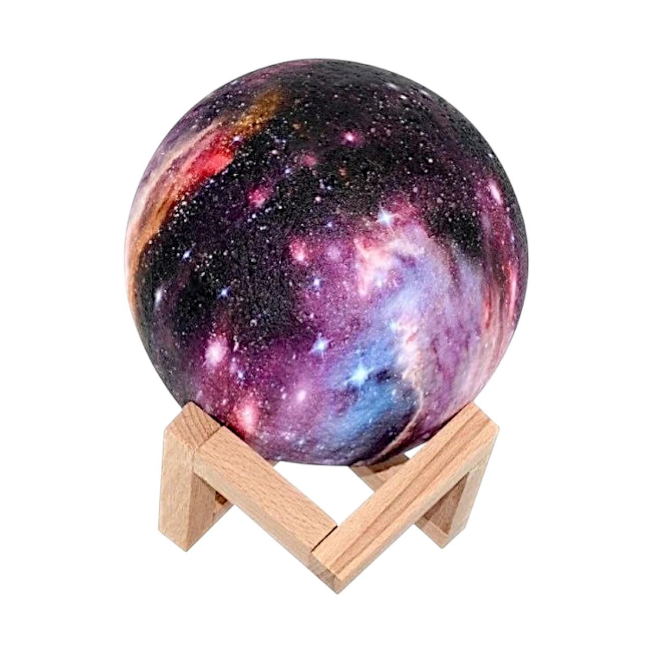 Нічник настільний 3D MOON LAMP Місяць 15 см із пультом (32940564)