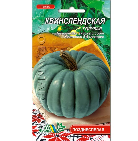 Насіння гарбуза Квінслендський блакитний округлий пізньостиглий 1 г (27096)