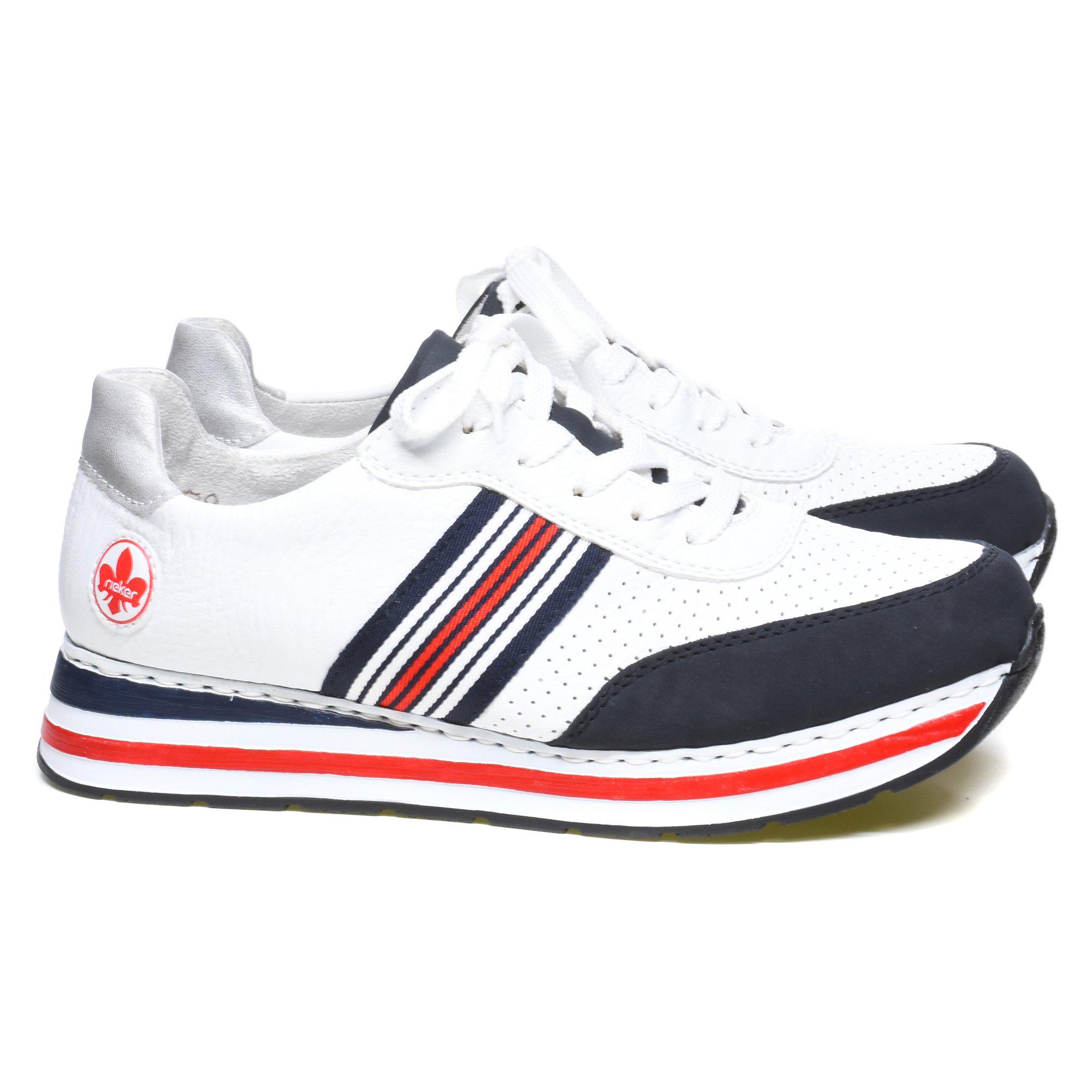 Кроссовки женские Rieker р. 39 Синий/Белый (035056-39) - фото 4 Кроссовки женские Rieker р. 39 Синий/Белый (035056-39) - фото 4