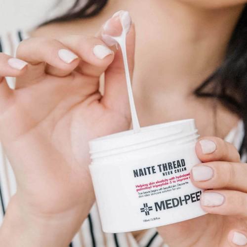 Крем для шеи и декольте Gептидный Medi-Peel Naite Thread Neck Cream 100 мл (971dead8) - фото 2