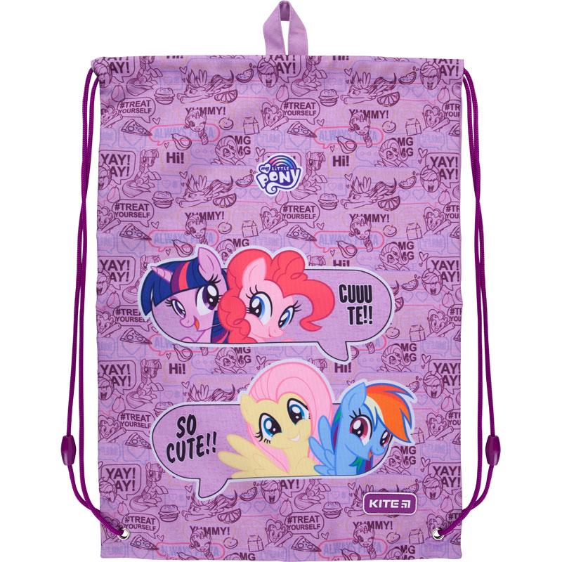 Сумка для обуви KITE Education My Little Pony 46х33 см Сиреневый (LP21-600M)