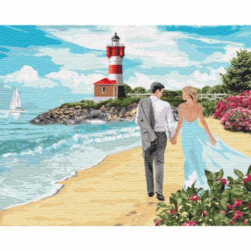 Картина за номерами Маяк кохання 40х50 см (190173)