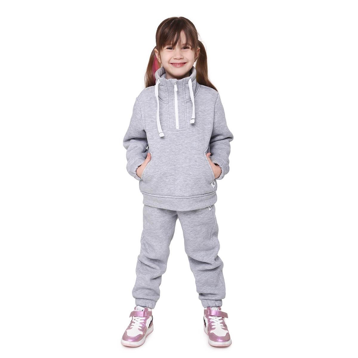 Спортивный костюм Timbo Sam р. 32 128 см Светло-серый (K073972) - фото 1 Спортивный костюм Timbo Sam р. 32 128 см Светло-серый (K073972) - фото 1