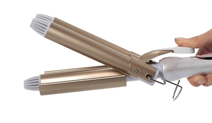 Плойка-волна Gemei GM-1988 тройное керамическое покрытие 25 мм (ML-04935) - фото 4 Плойка-волна Gemei GM-1988 тройное керамическое покрытие 25 мм (ML-04935) - фото 4