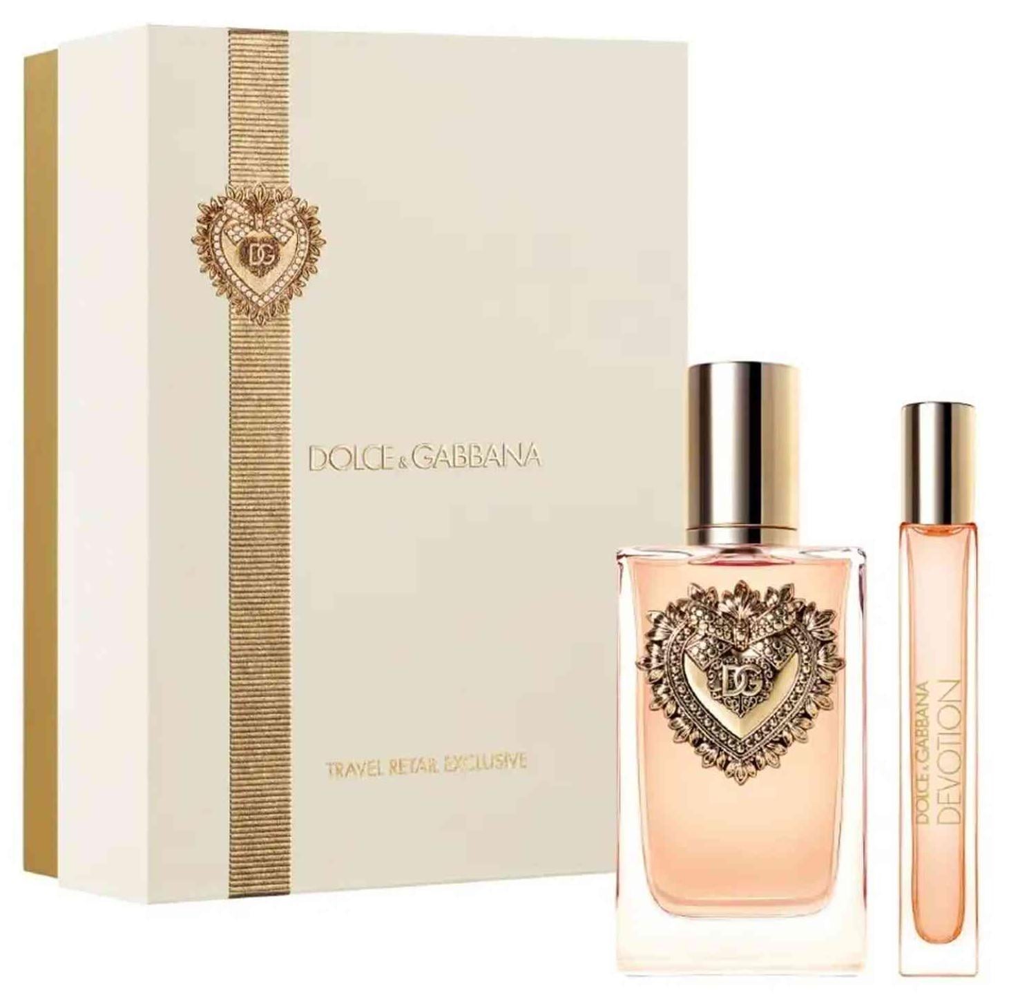 Подарочный набор для женщин Dolce&Gabbana Devotion парфюмированная вода 100 мл/мини 10 мл (402862)