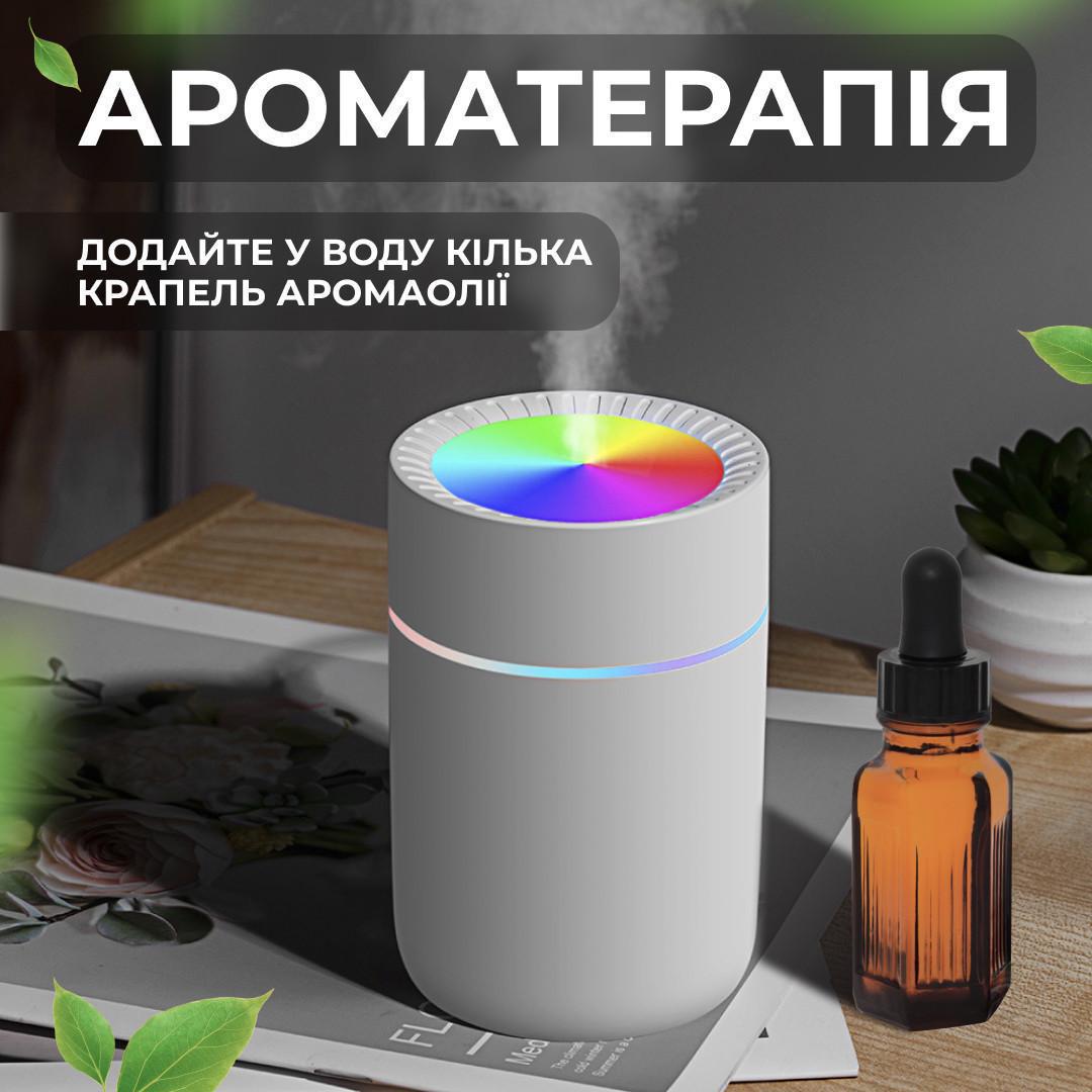 Увлажнитель воздуха Humidifier USB 350 мл White (HPBH17166W) - фото 2