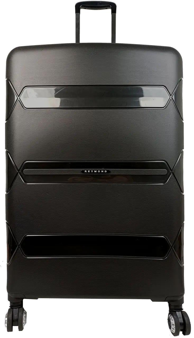 Валіза пластикова Reymond велика 120 л Чорний (S9010222)