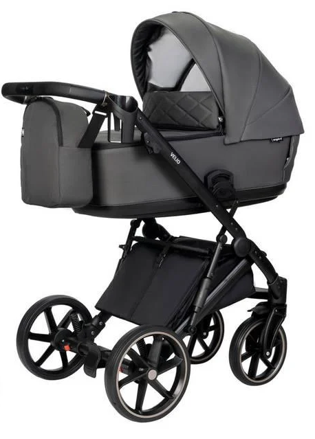 Коляска детская функциональная Velio Lux 2в1 Серый