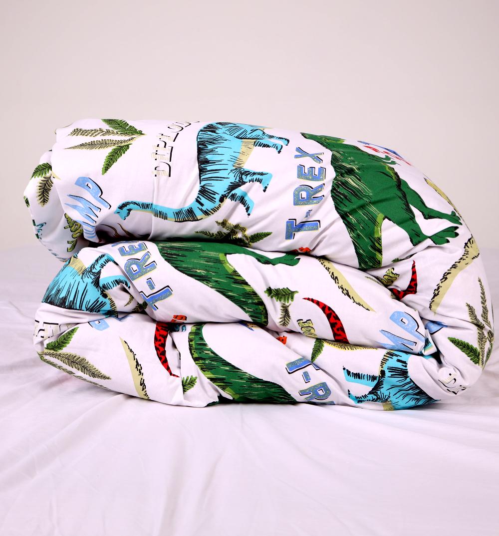 Комплект постільної білизни PaniPava Dino Era бязь 155х215 см (10100891) - фото 3