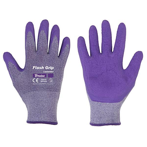 Перчатки защитные Bradas Flex Grip Lavender р. 7 (RWFGLR7)