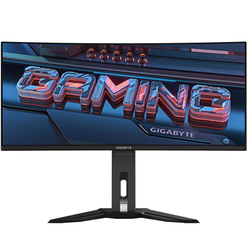 Монітор Gigabyte MO34WQC Gaming Monitor вигнутий OLED 3440x1440 3K Ultra WQHD 34" (tf6435) - фото 4