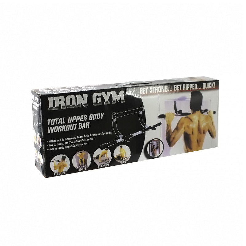 Турник дверной Iron Gym для подтягивания дома - фото 2