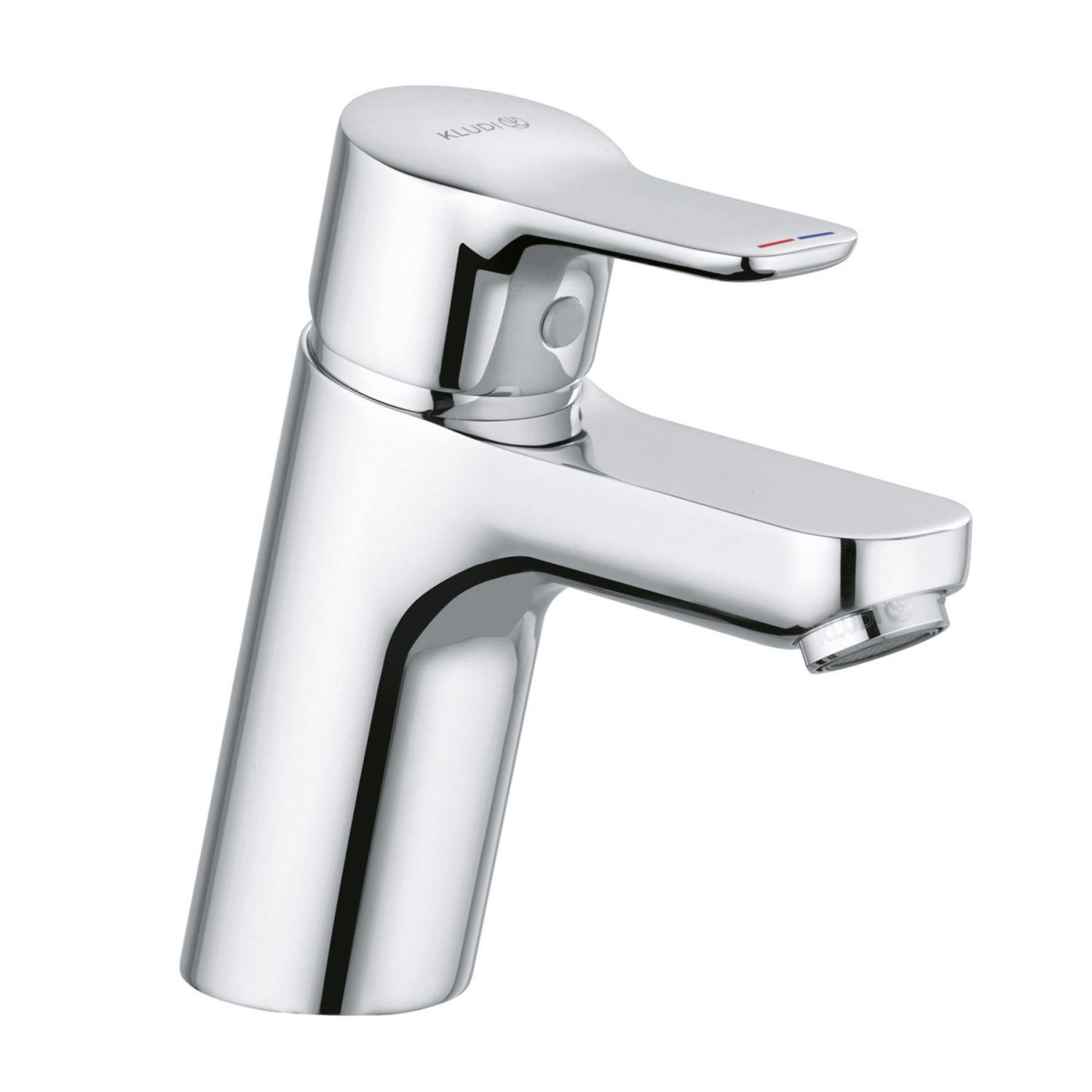 Змішувач для умивальника Kludi PureEasy 370280565 одноважільний Хром (165768)