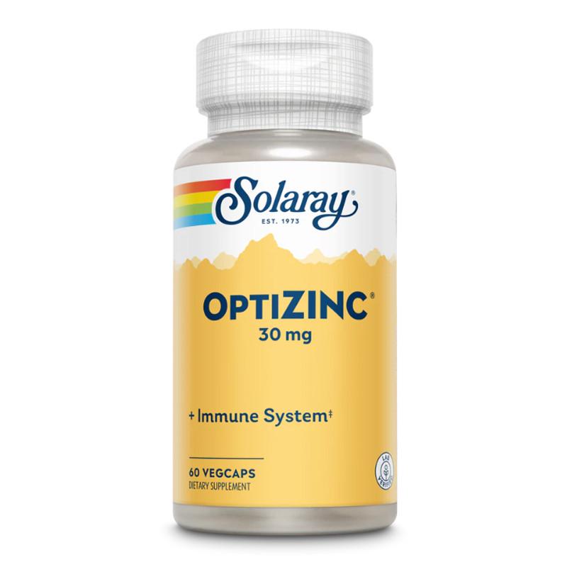 Цинк Solaray OptiZinc 30 mg 60 вега-капс. (19367-01)