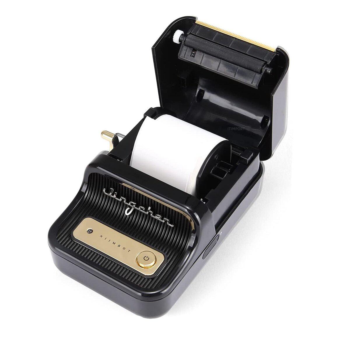 Термопринтер етикеток/стікерів NIIMBOT B21S Bluetooth портативний 1500 mAh Black (1AC19051601) - фото 3 Термопринтер етикеток/стікерів NIIMBOT B21S Bluetooth портативний 1500 mAh Black (1AC19051601) - фото 3