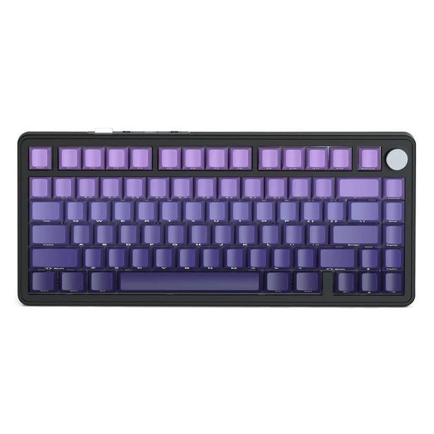 Клавіатура ігрова attack shark X85 HOT-SWAP бездротова/механічна/RGB-підсвічування Purple (28749739) - фото 2 Клавіатура ігрова attack shark X85 HOT-SWAP бездротова/механічна/RGB-підсвічування Purple (28749739) - фото 2