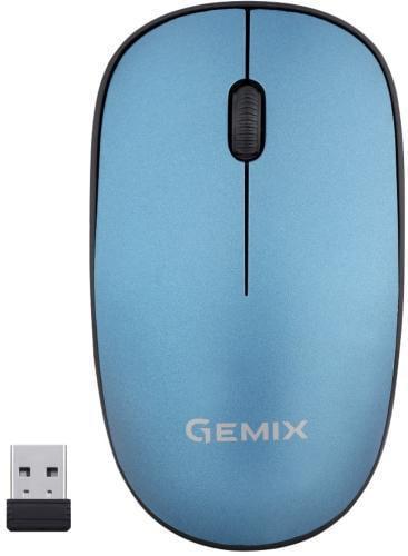 Комп'ютерна мишка Gemix GM195 оптична Wireless 1200 dpi Синій (GM195BL)