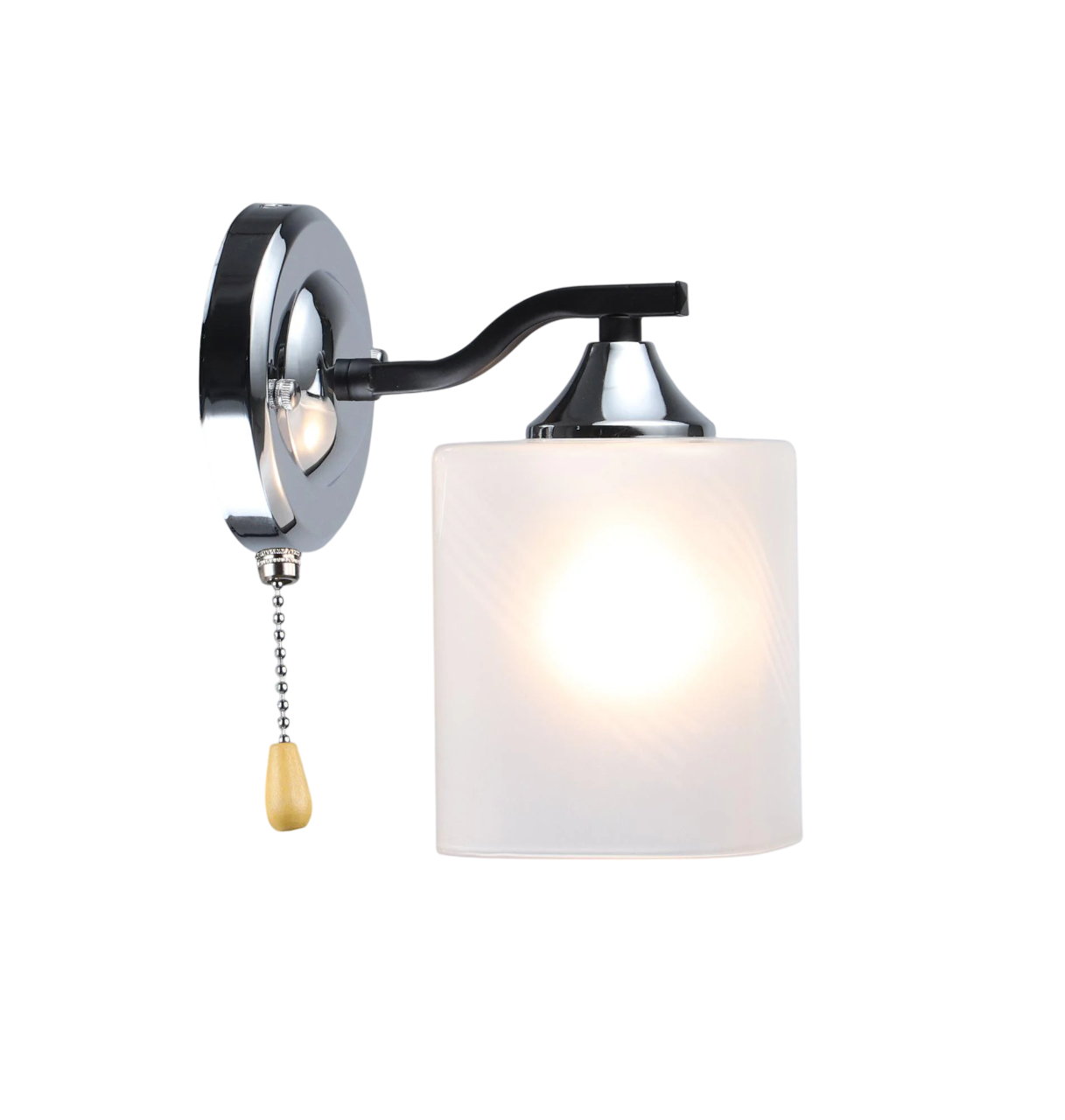 Бра A4456/1 W Чорний