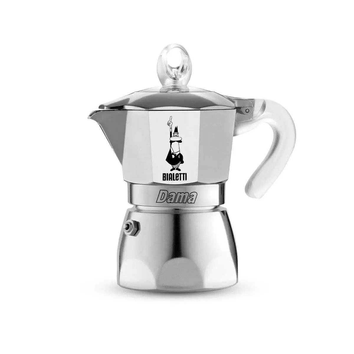 Гейзерна кавоварка Bialetti Dama Pure Ice 3 чашки по 130 мл (000215233)