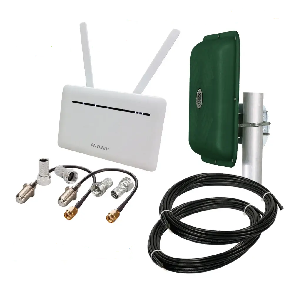 Комплект з Wi-Fi роутером ANTENITI B535 і антеною MIMO Green Edition Energy (2137667645)