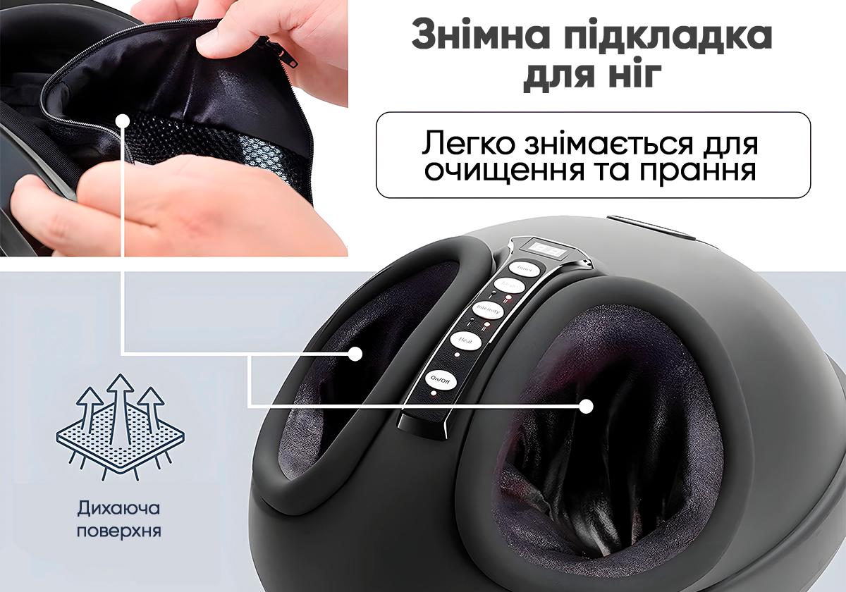 Электромассажер лимфодренажный для ног EasyFit (EF-2300) - фото 4