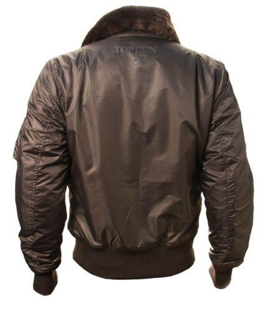 Бомбер Top Gun B-15 with patches S Brown (TGJ1542PBRS) - фото 4 Бомбер Top Gun B-15 with patches S Brown (TGJ1542PBRS) - фото 4