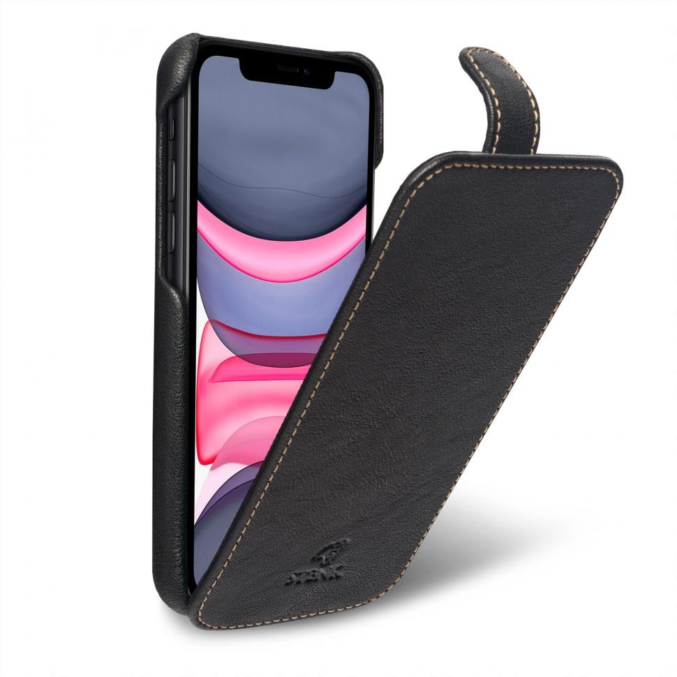 Чехол флип Stenk Premium для Apple iPhone 11 Черный (64519)