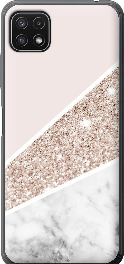 Чохол на Samsung Galaxy A22 5G A226B Пастельний мармур (4342u-2581-42517)