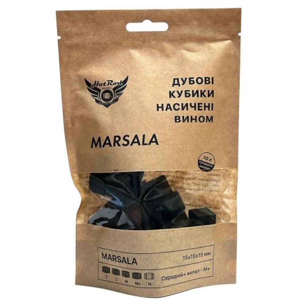 Кубики дубовые Hot Rod M+ насыщены вином Марсала на 10 л (26397510)