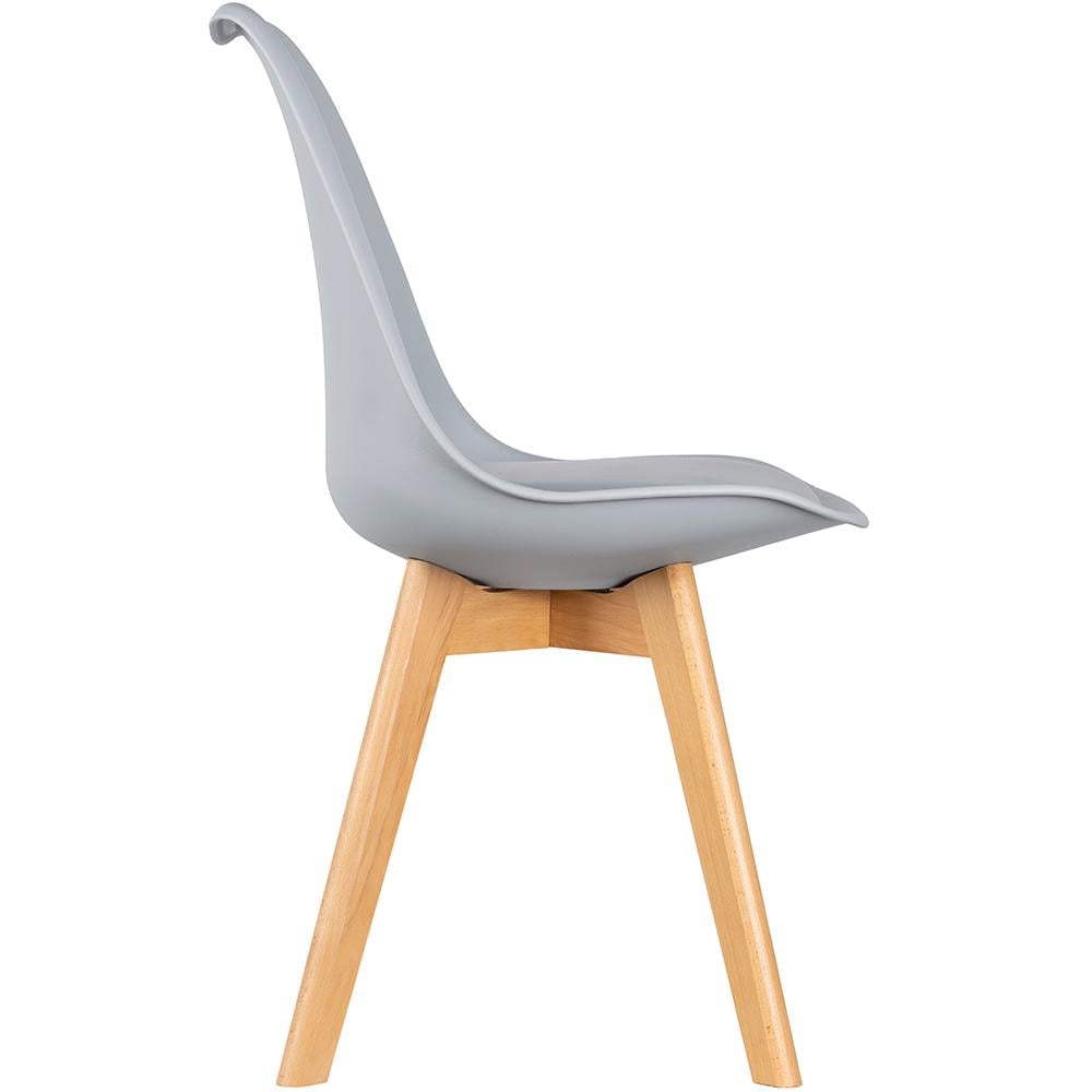 Стілець у кухню Doros Бін 49х43х84 см Сірий - фото 2 Стілець у кухню Doros Бін 49х43х84 см Сірий - фото 2