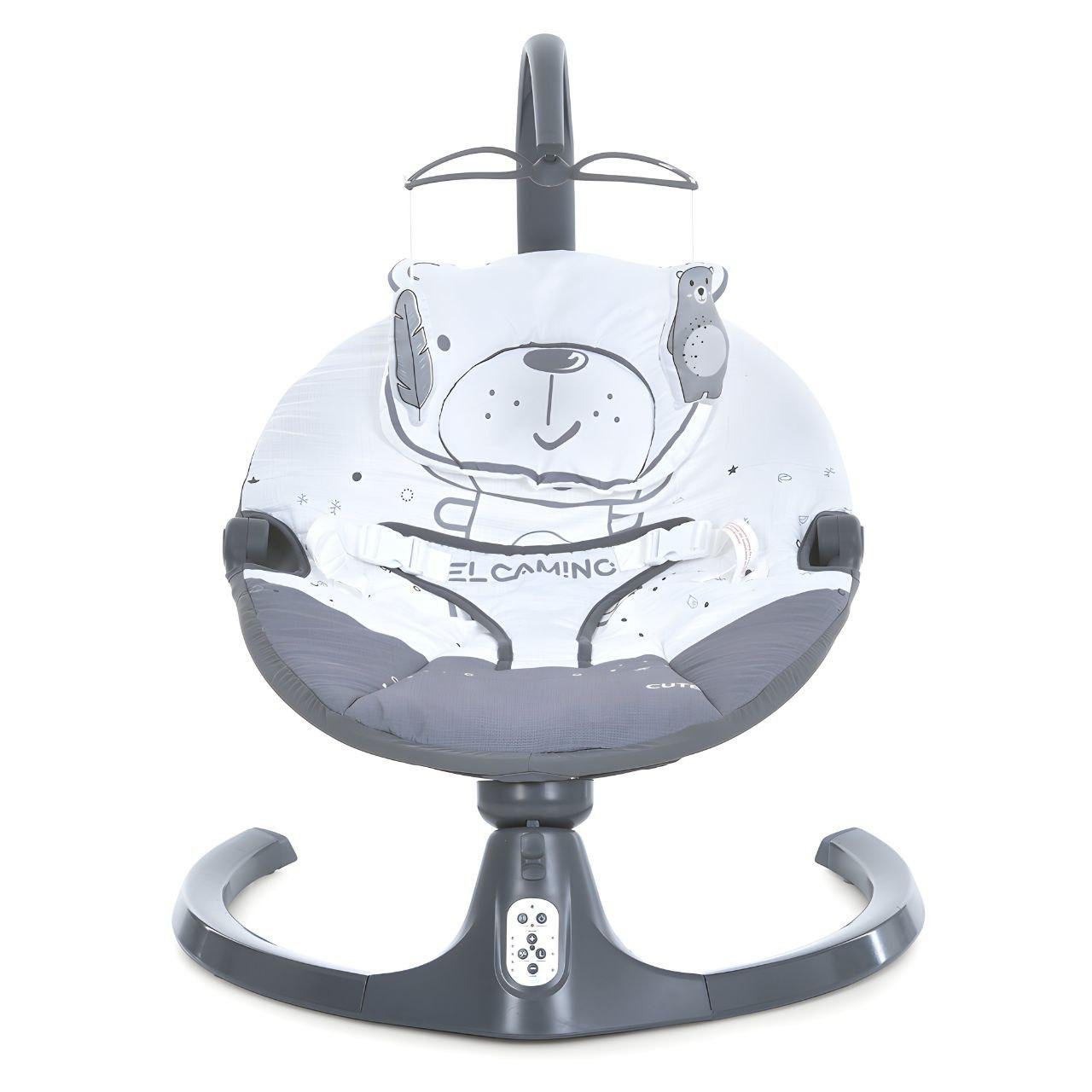 Заколисуючий центр El Camino ME 1116 CUTE Dark Gray (24214647) - фото 2 Заколисуючий центр El Camino ME 1116 CUTE Dark Gray (24214647) - фото 2