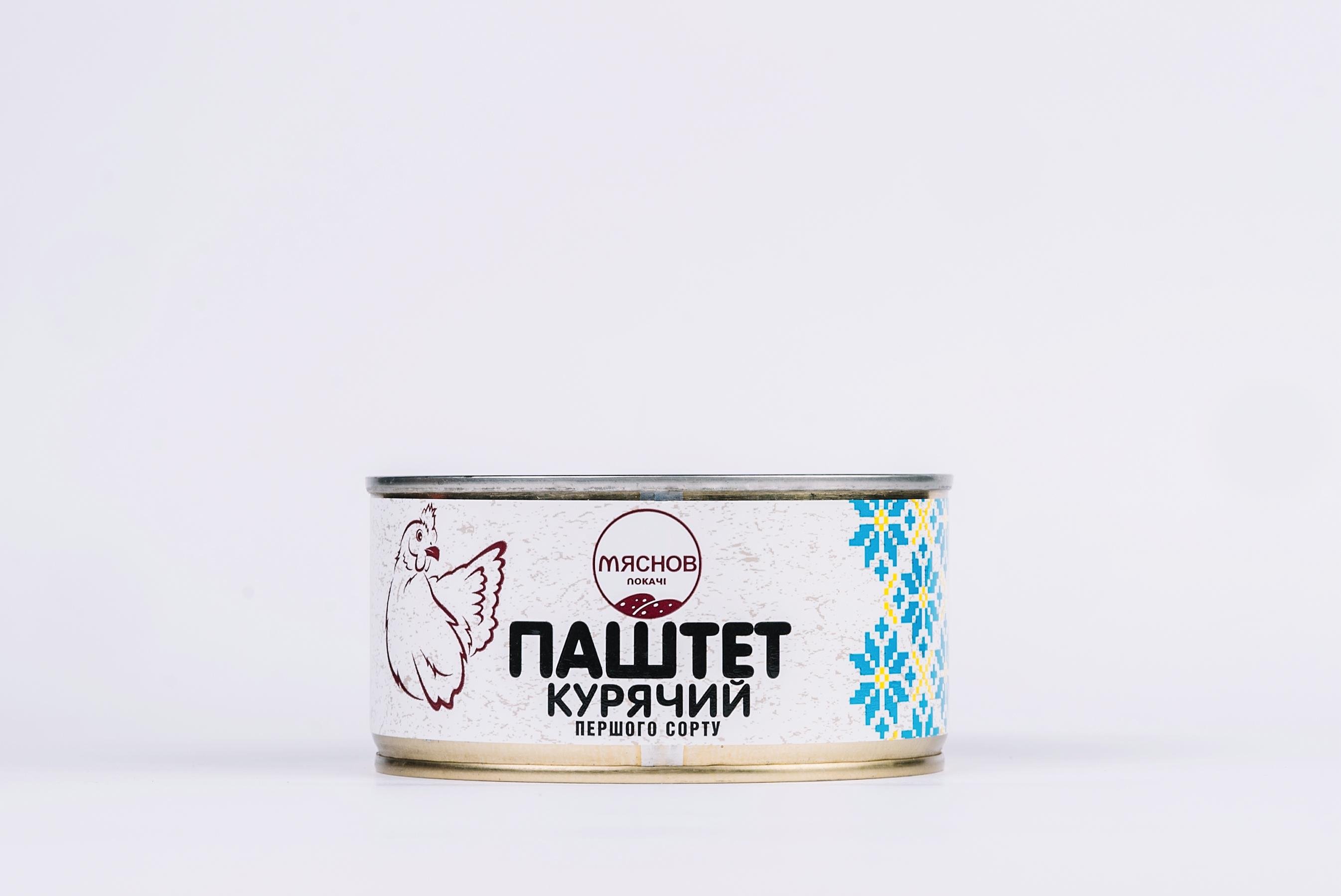 Паштет курячий Мяснов 300 г (19332870)