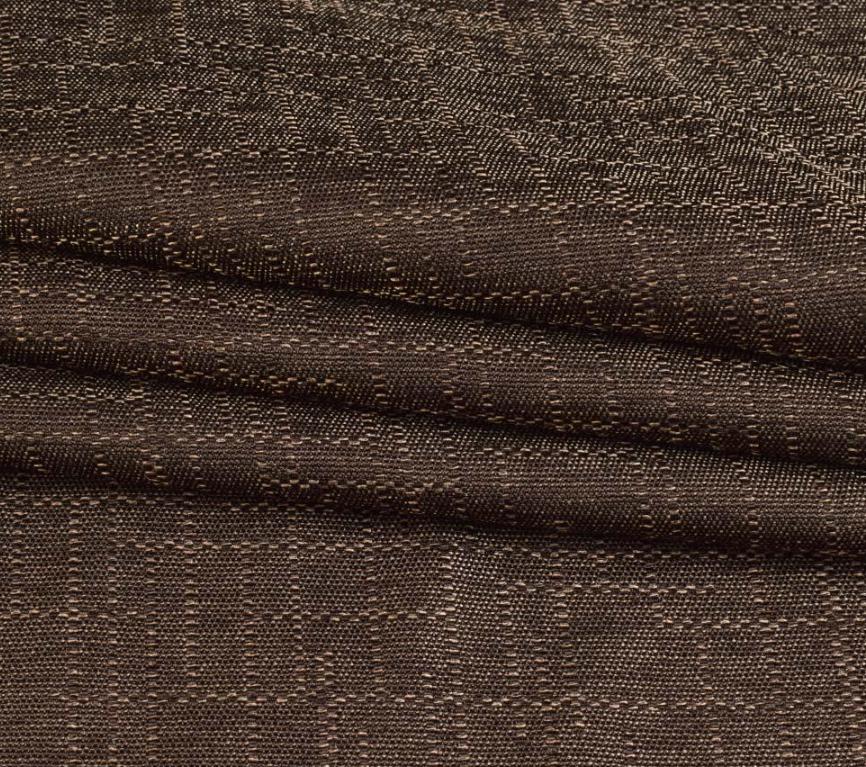 Тканина льон ширина 145 см Коричневий (11915.001)