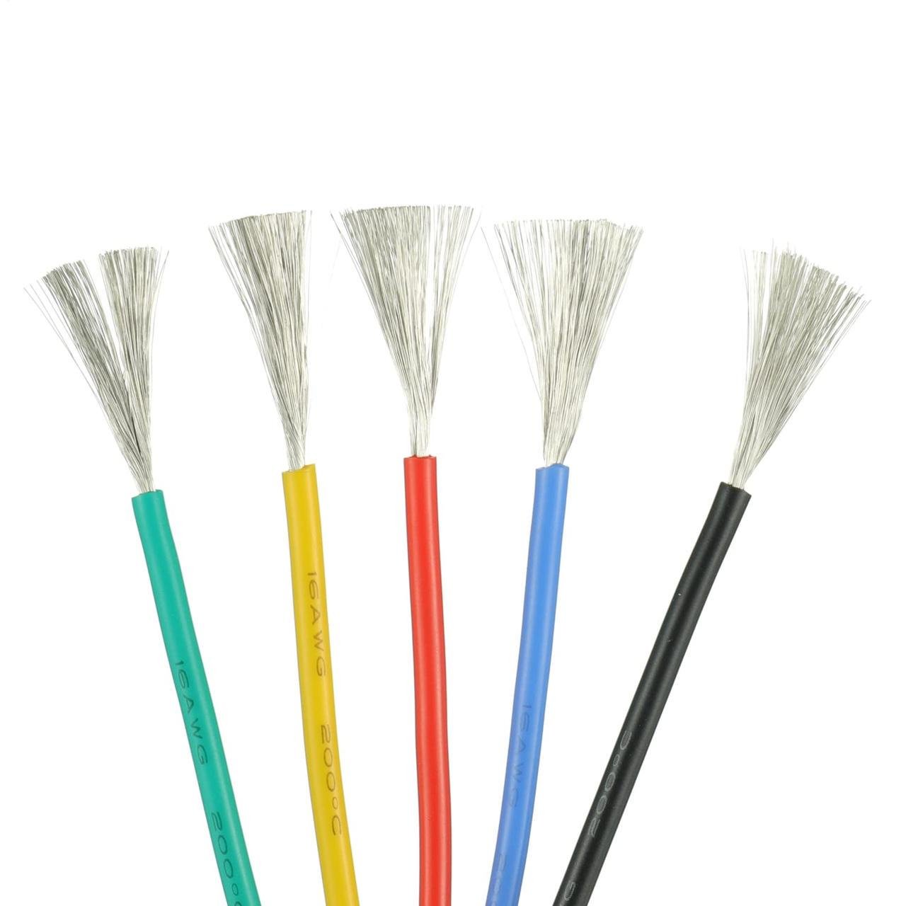 Набор монтажной проволоки HandsKit 16AWG-RG в силиконовой изоляции 1,27 мм2x4 м. Разноцветный (2379180564) - фото 5 Набор монтажной проволоки HandsKit 16AWG-RG в силиконовой изоляции 1,27 мм2x4 м. Разноцветный (2379180564) - фото 5