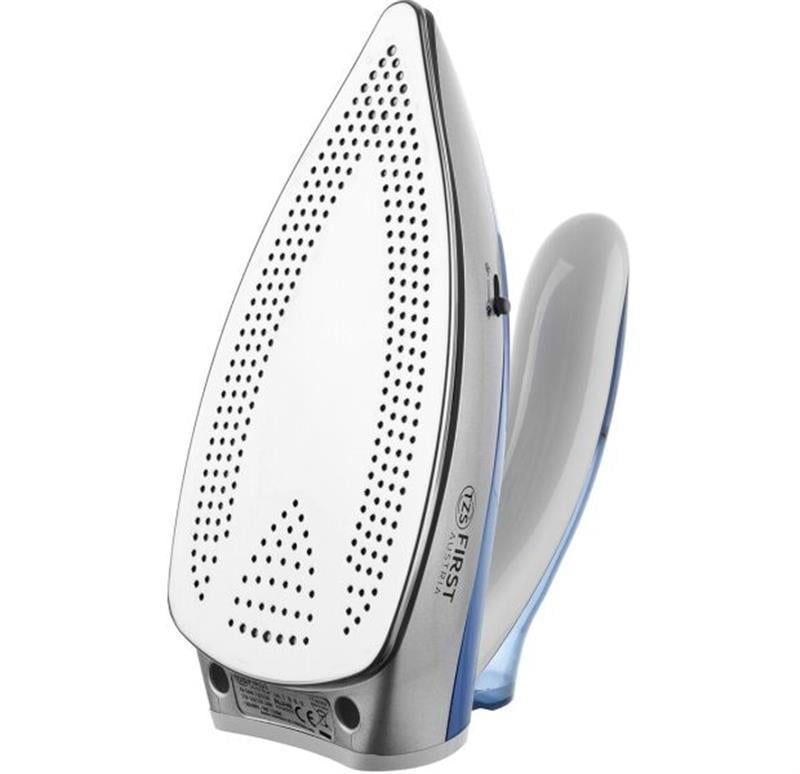 Утюг First FA-5640-2 резервуар 60 мл пар 13 г/мин нержавеющая сталь 1100 Вт Синий (623927) - фото 7 Утюг First FA-5640-2 резервуар 60 мл пар 13 г/мин нержавеющая сталь 1100 Вт Синий (623927) - фото 7