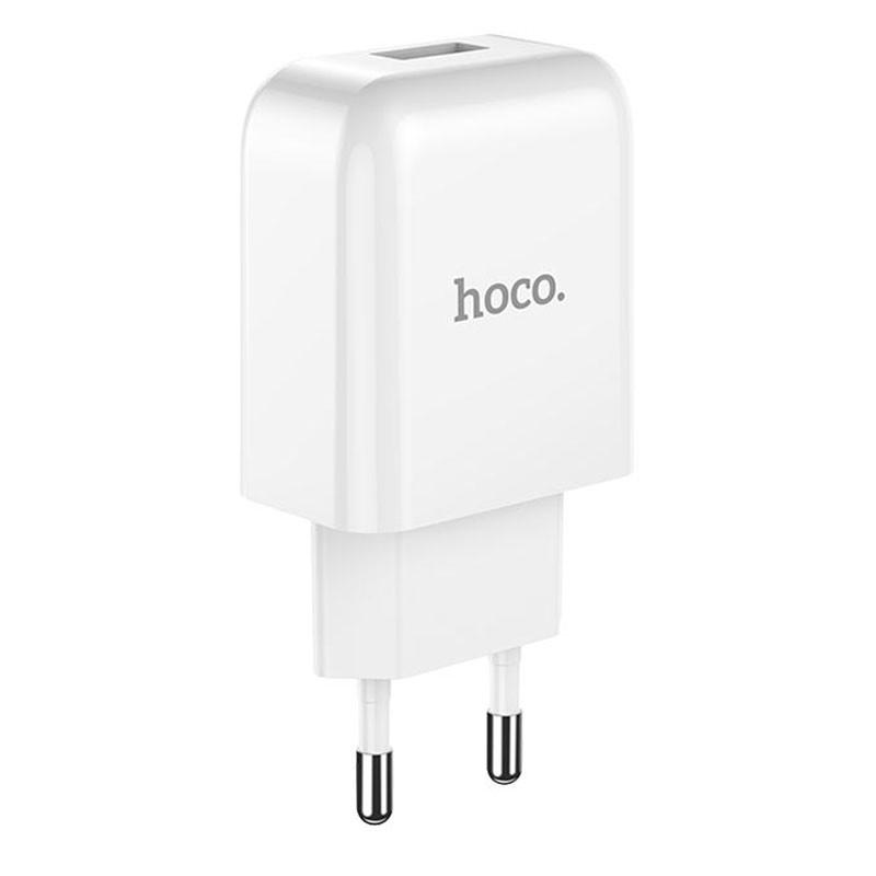 Зарядний пристрій Hoco Vigour N2 1 USB 2,1 А White (533203) Зарядний пристрій Hoco Vigour N2 1 USB 2,1 А White (533203)