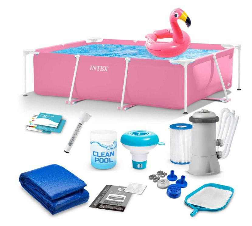 Басейн каркасний прямокутний Intex 28266 220x150x60 см (DM-28266-15W1)