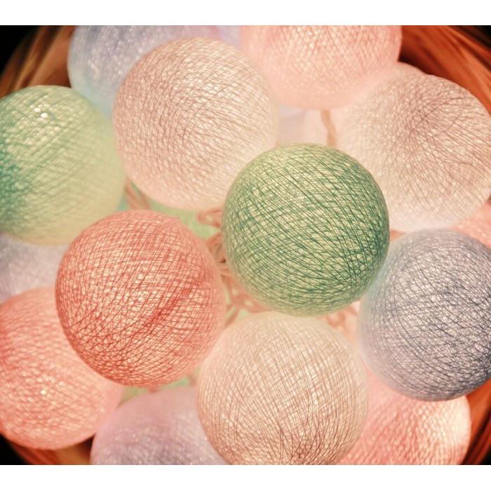 Гірлянда тайські ліхтарики CBL Light Mint 20 шт. 3,7 м Гірлянда тайські ліхтарики CBL Light Mint 20 шт. 3,7 м