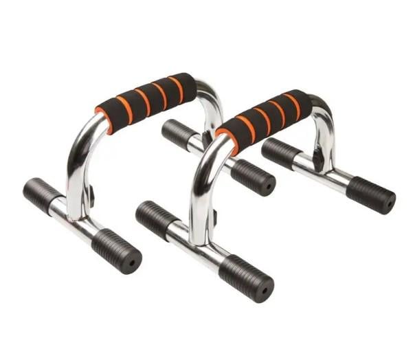 Упоры для отжиманий Power System PS-4005 Push Up Stand прямые (PS-4005_Black-Steel)