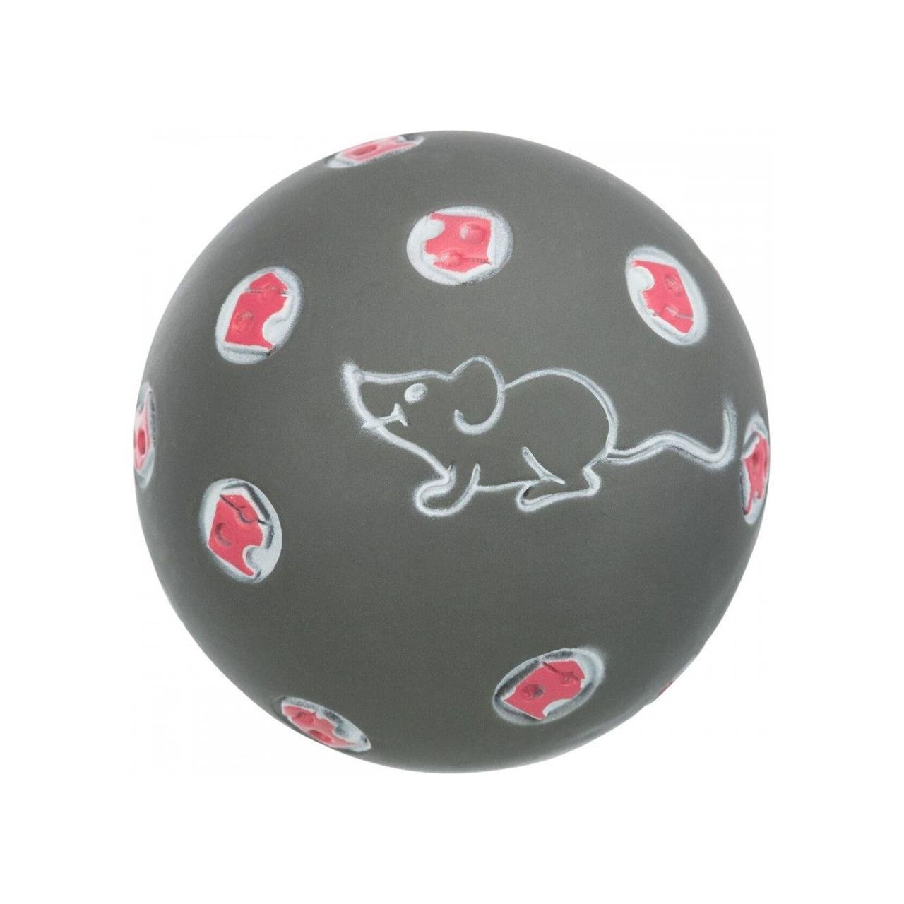 Игрушка для кошек Trixie Мяч для лакомств пластик 7 см (4011905041377)