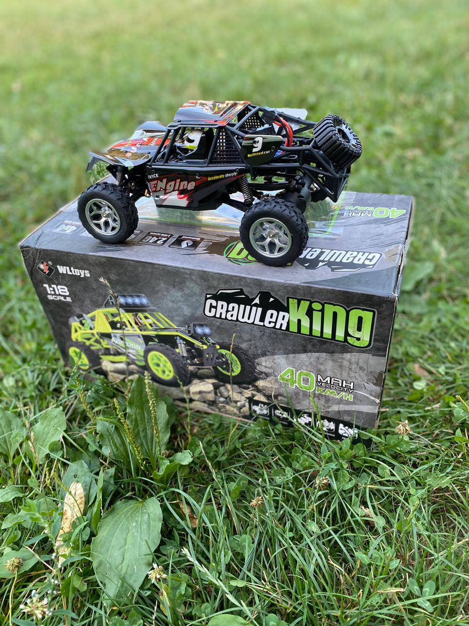 ᐉ Машинка на радіоуправлінні WLtoys 12429 баггі 4х4 1/18 (CB5