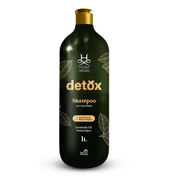 Шампунь для реминерализации кожи и шерсти животных Hydra Vegan Detox Shampoo 1 л (24181423)