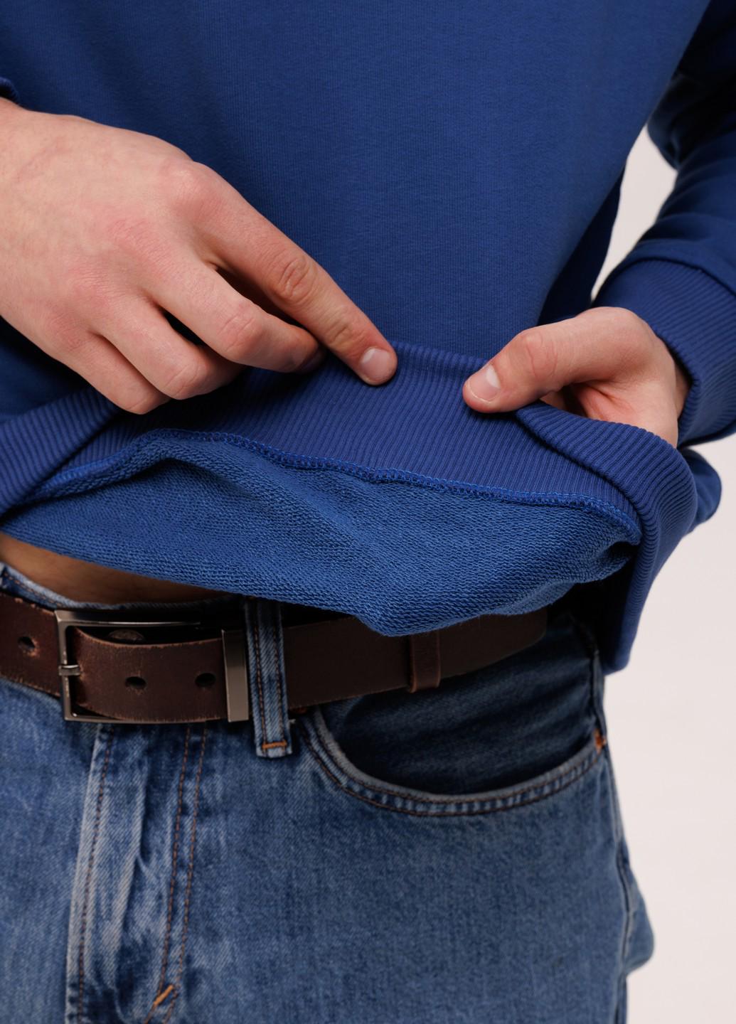 Світшот чоловічий Наталюкс L Джинс темний (3714559402131) - фото 3 Світшот чоловічий Наталюкс L Джинс темний (3714559402131) - фото 3