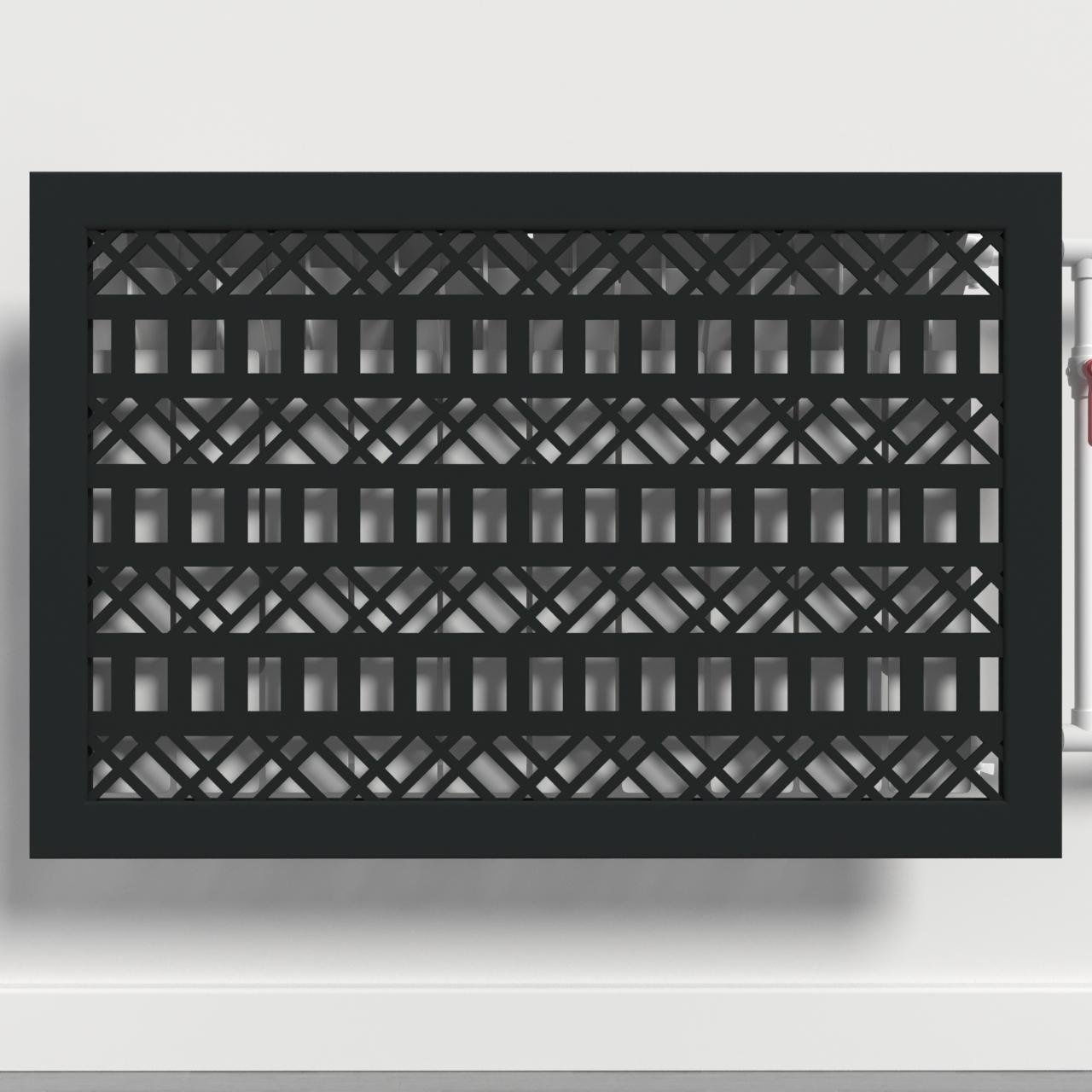 Решетка-экран на батарею SMARTWOOD 1500 мм Чорный (R20535107) Решетка-экран на батарею SMARTWOOD 1500 мм Чорный (R20535107)