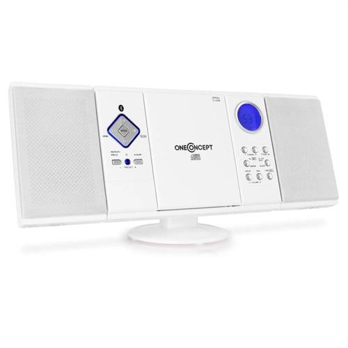 Стереосистема OneConcept V-12 BT Bluetooth FM USB SD Белый - фото 3